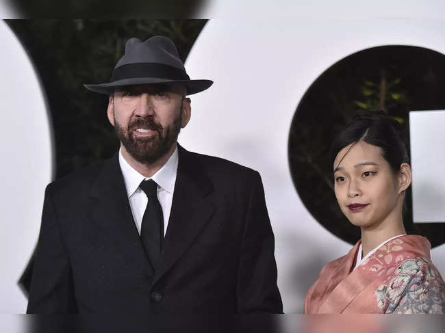 Nicolas Cage and Riko Shibata got married in Las Vegas in a small ceremony on February 16 last year,​