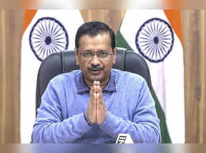 **EDS: IMAGE FROM A TWITTER VIDEO POSTED BY @ArvindKejriwal ON SUNDAY, JAN. 9, 2...