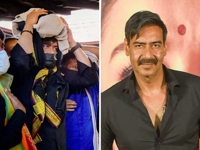 ​Reports suggest that Ajay Devgn was strictly following all month-long ​rituals before the Sabrimala temple visit.