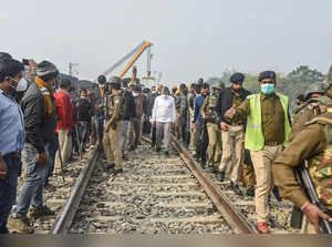 Jalpaiguri: Union Railway Minister Ashwini Vaishnaw inspects the site of Guwahat...