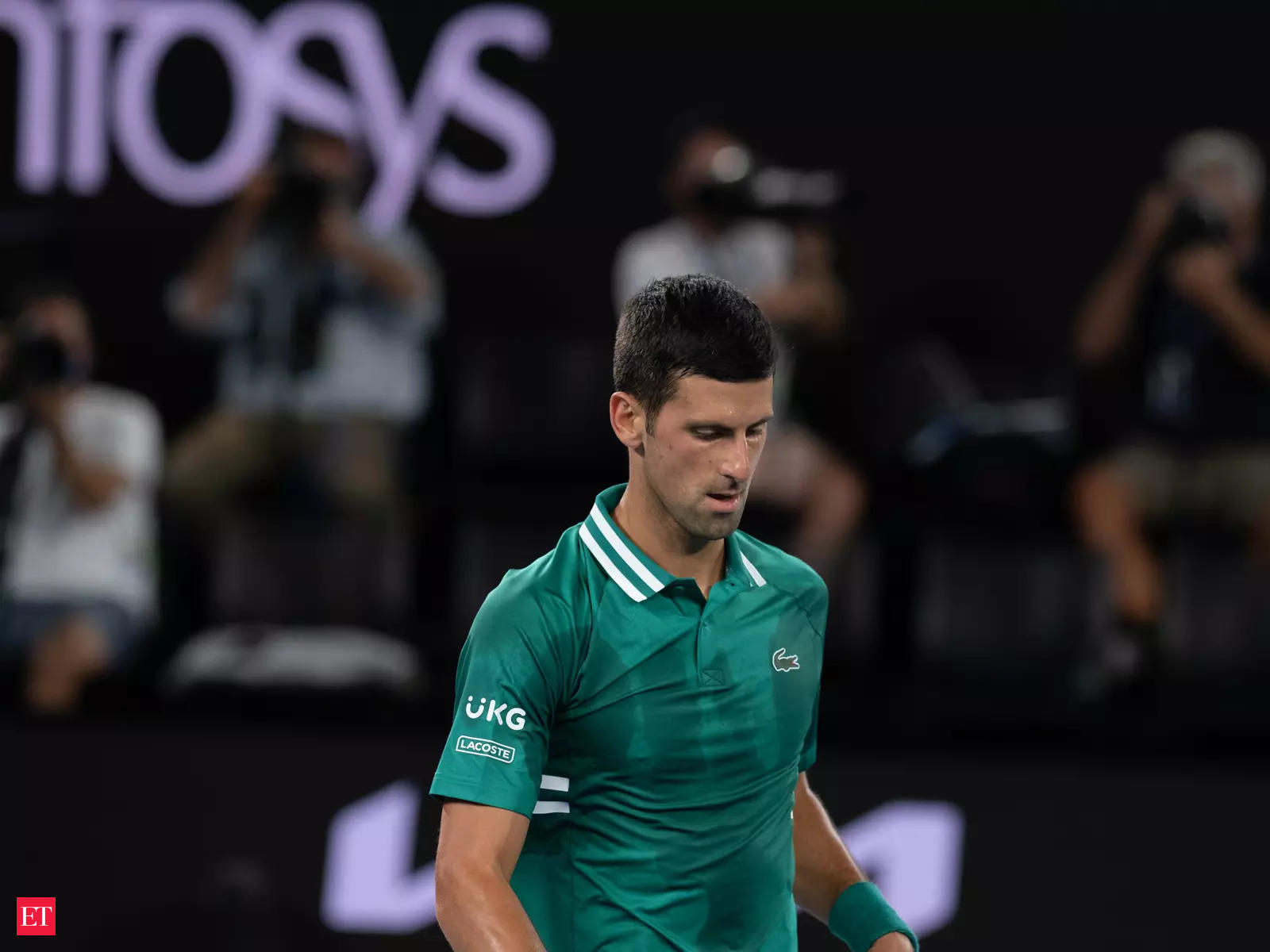 Novak Djokovic Visa News Australia Cancels Djokovic S Visa Citing Health Risk The Economic Times