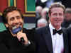 A 'nervous' Jake Gyllenhaal accidentally hit a door during his first meeting with Brad Pitt