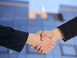 The handshake and introduction