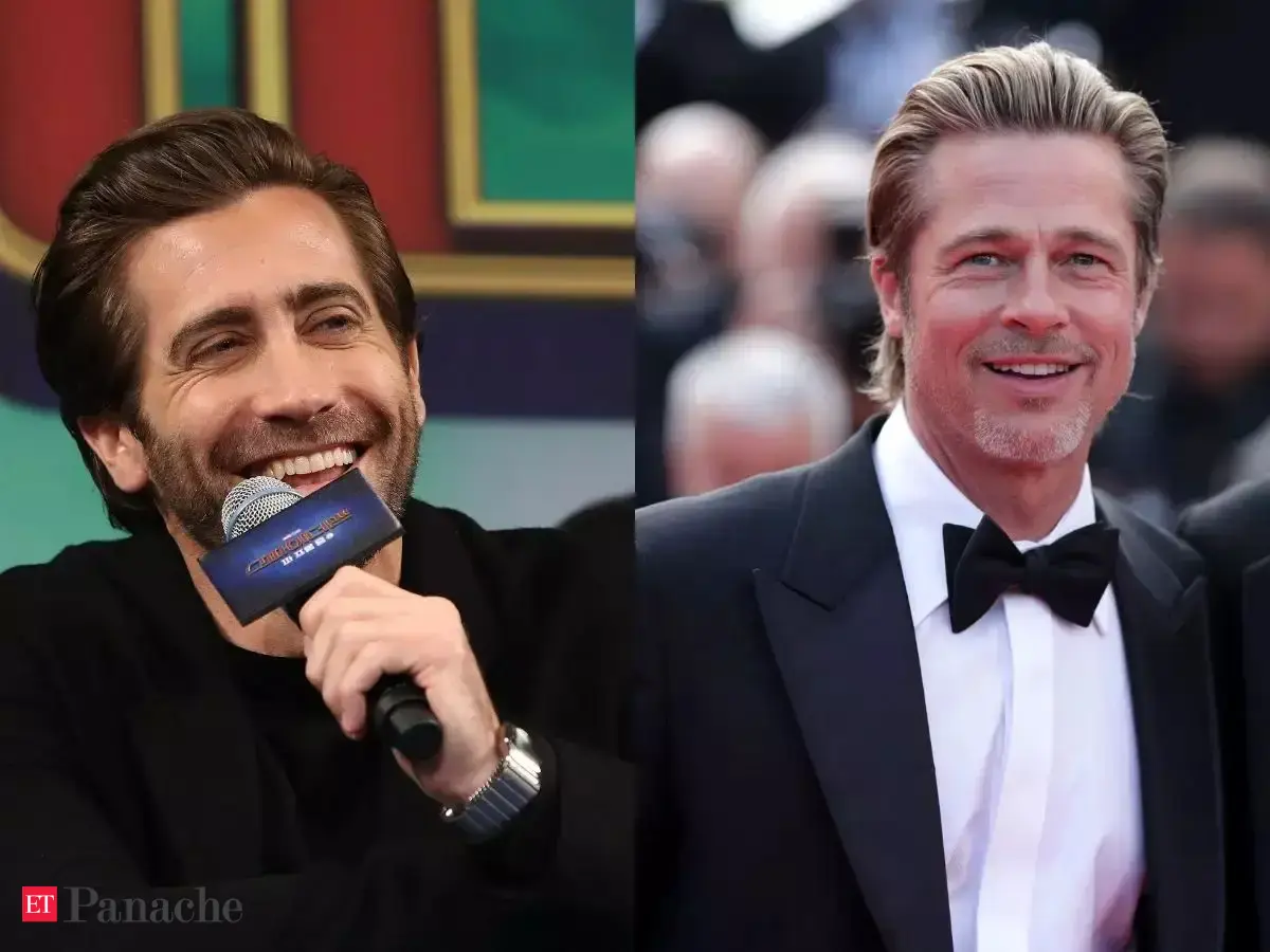 A 'nervous' Jake Gyllenhaal accidentally hit a door during his first  meeting with Brad Pitt - The Economic Times