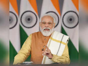 New Delhi: Prime Minister Narendra Modi speaks at the inauguration of the 25th N...