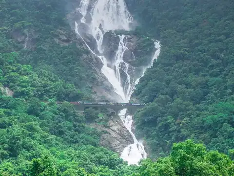 ​A railway coach with a view