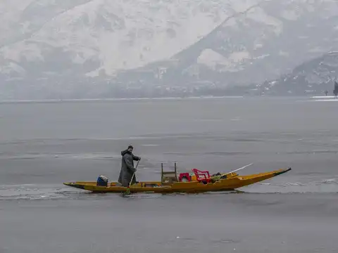 Mild relief in Kashmir