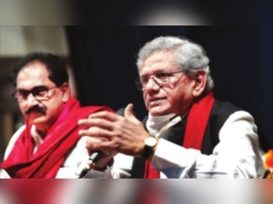 Hyderabad: If we support Congress, it will benefit BJP, says Sitaram Yechury