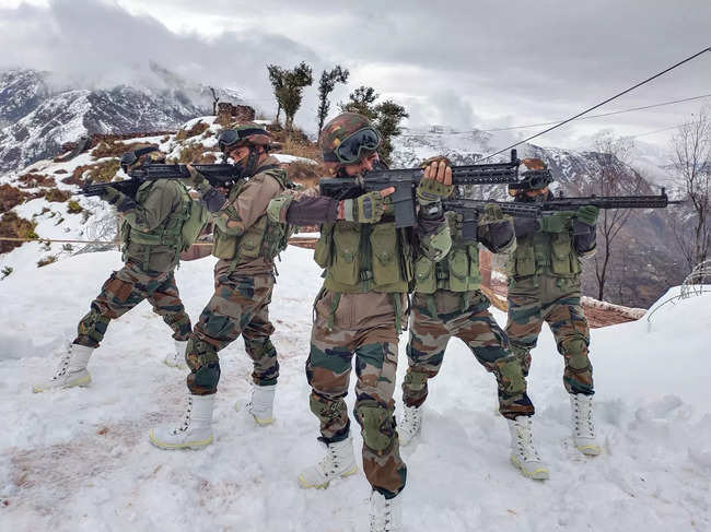 Army Jawans in Poonch-PTI