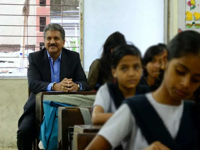 Anand Mahindra surprised his followers after he informed that he has always been a backbencher.