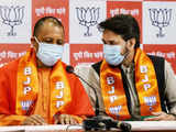 UP Polls 2022: Anurag Thakur, CM Yogi Adityanath launch BJP's election song