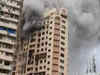 Six dead, 23 injured in massive fire on 19th floor of central Mumbai high-rise