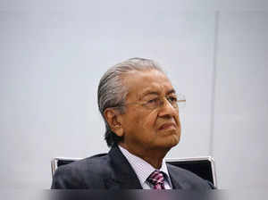 Malaysia's former Prime Minister Mahathir Mohamad attends a news conference in Kuala Lumpur
