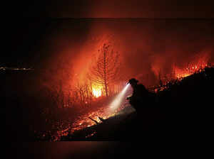 California Wildfire-Big Sur