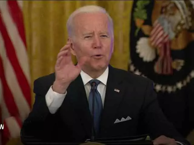 Joe Biden: Caught On Hot Mic: US President Joe Biden Throws Expletive ...