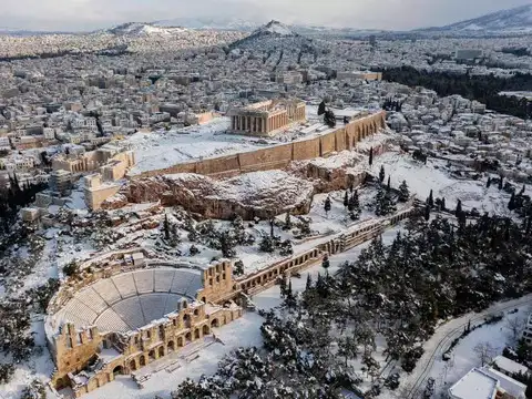 ​Snowstorms in Greece and Turkey