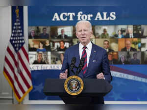Washington: President Joe Biden speaks before signing the "Accelerating Access t...
