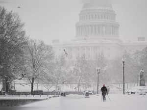 Heavy Winter Storm Hits D.C. Area and Knocks Out Power Across Southeast