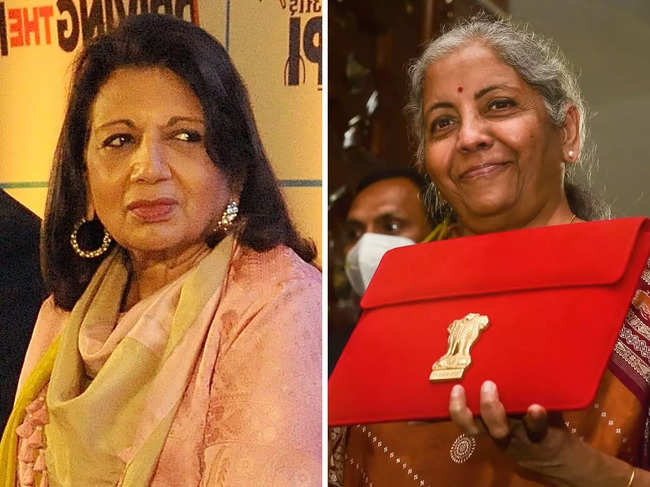 Kiran ​Mazumdar-Shaw wants FM Nirmala Sitharaman to introduce a booster dose of incentives for struggling sectors.​