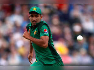 FILE PHOTO: -Pakistan's Hasnain banned from bowling for illegal action