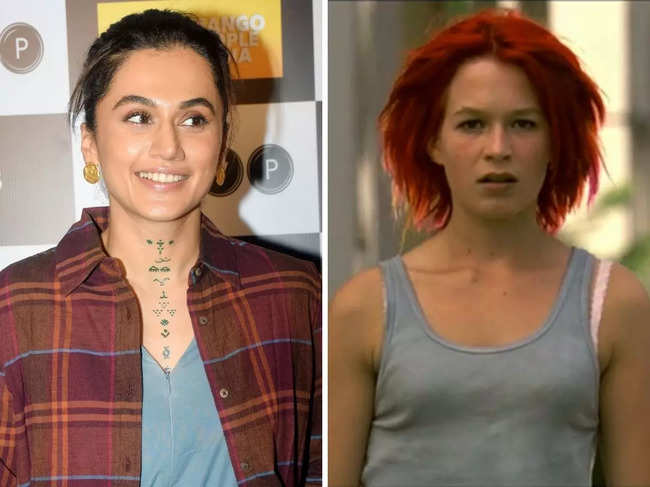 Franka Potente ​wished Taapsee Pannu good luck.​
