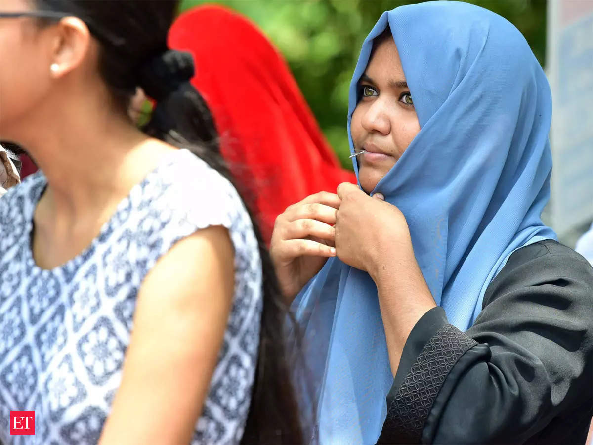 Hijab' row takes political colour in Karnataka - The Economic Times