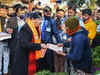 Uttarakhand Elections 2022: BJP Chief JP Nadda conducts door-to-door campaign in Gangotri