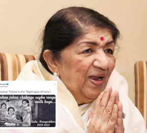 'Nightingale has flown, the melody remains.' Amul, Paytm, Myntra pay tribute to iconic singer Lata Mangeshkar