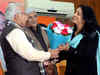 Punjab Elections 2022: 'Dev D' fame Mahie Gill and Punjabi actor Hobby Dhaliwal join BJP