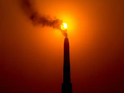 Rise in CO2