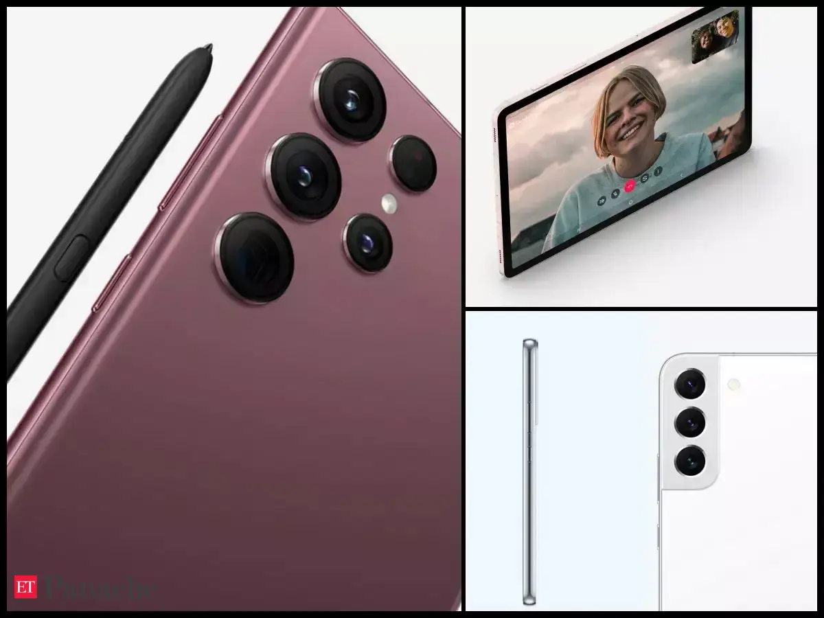 Samsung Launches Galaxy S22 Line-Up, S Pen; Galaxy Tab S8 Series Goes ...