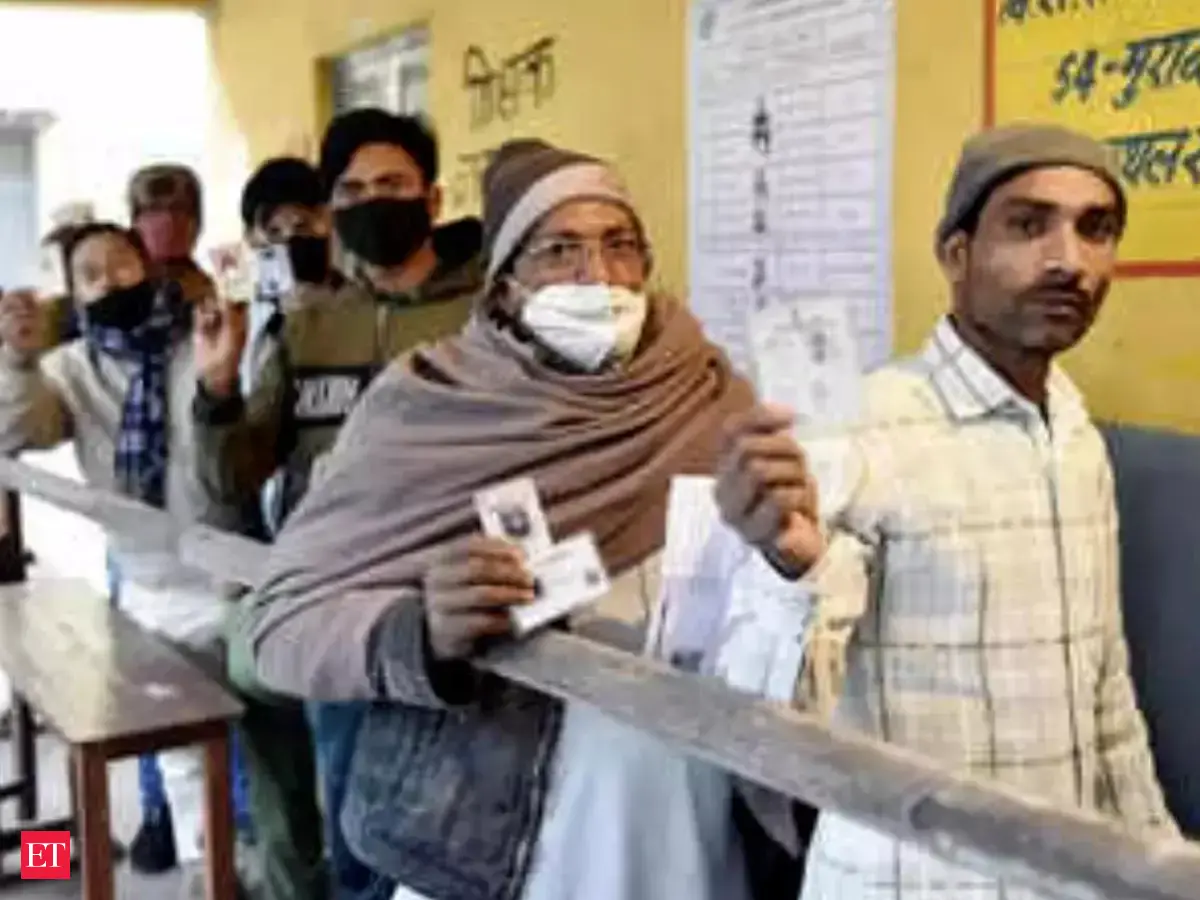 Up election 2022 Voting: UP Assembly elections 2022: Voting for the ...