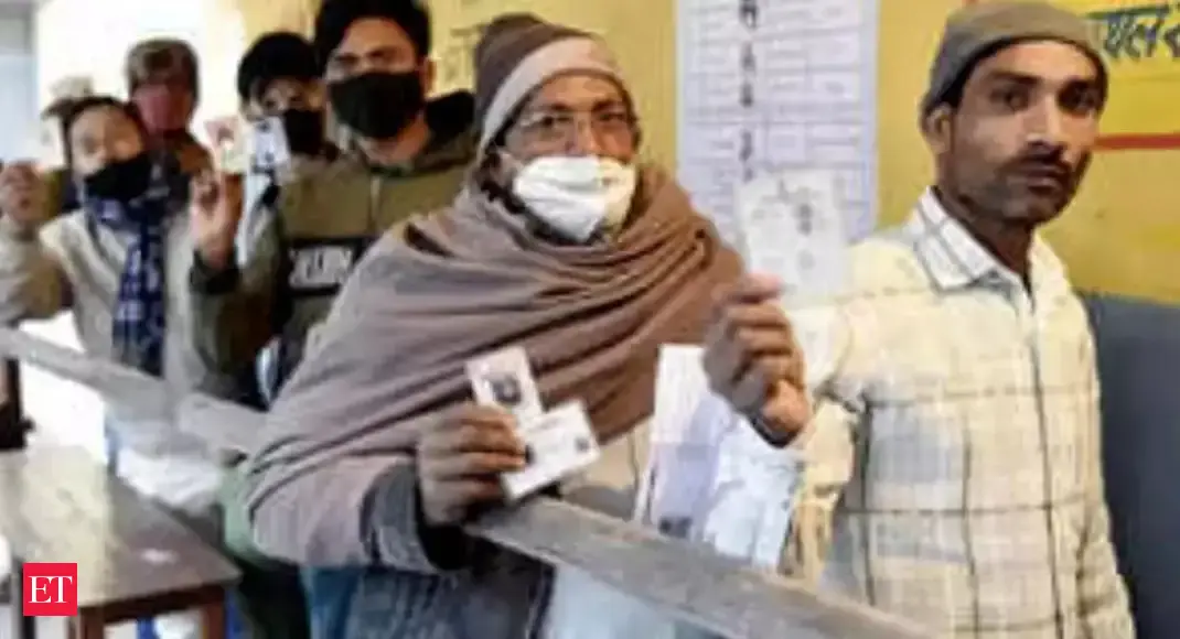 UP Assembly elections 2022 Voting for the first phase is underway in