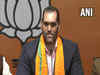 Professional wrestler Dalip Singh Rana, also known as The Great Khali, joins BJP