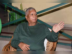 Rashtriya Janta Dal President Lalu Prasad Yadav