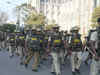 Karnataka Hijab row: Police conduct flag march in Shivamogga ahead of school re-opening on Feb 14