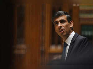 Economic update statement from British Chancellor of the Exchequer Rishi Sunak, in London
