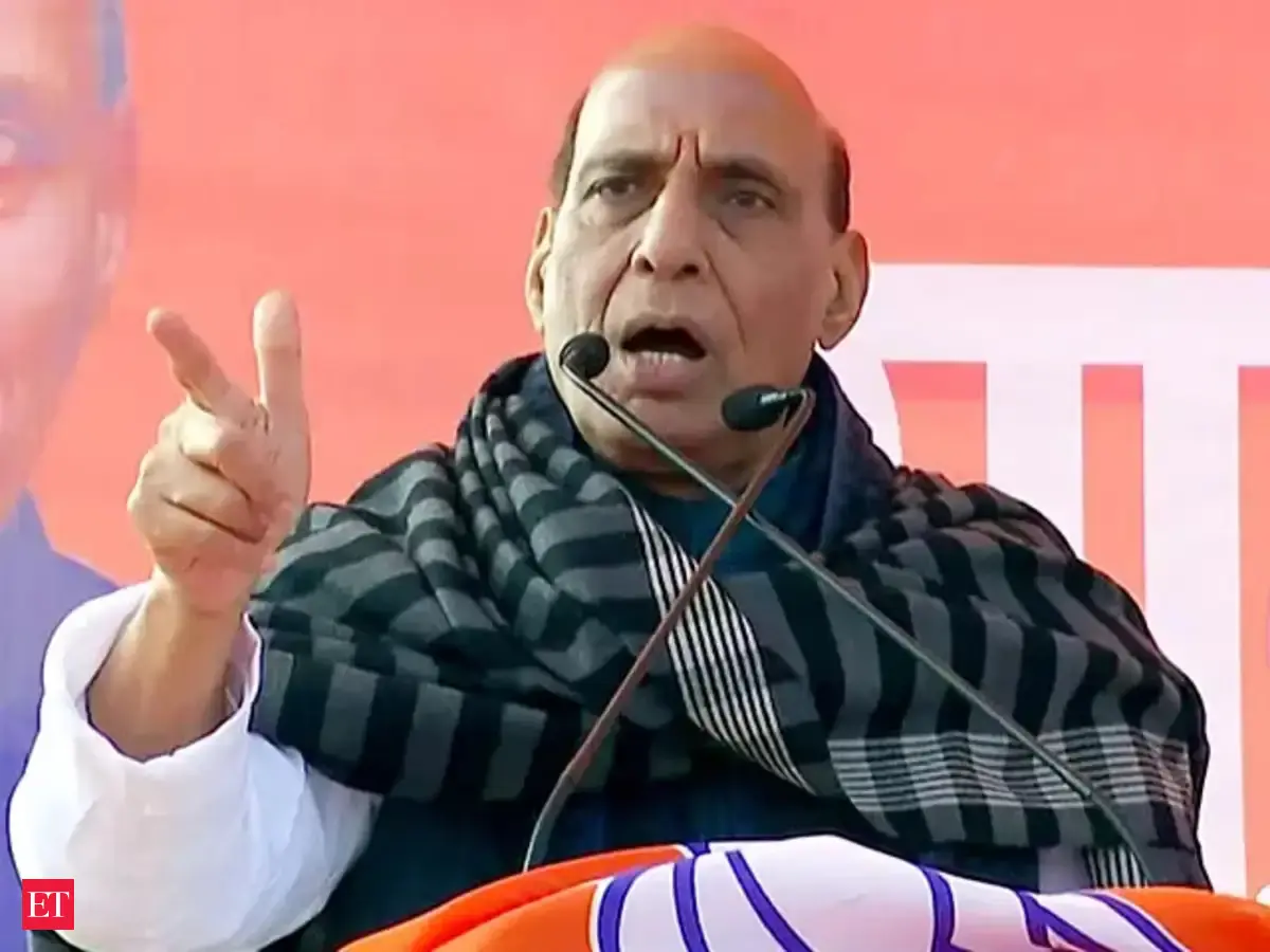 'Yogi Adityanath is taking strong action against mafias': Rajnath Singh ...