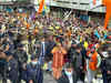 UP Elections 2022: CM Yogi Adityanath holds massive roadshow in Jhansi