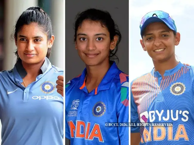 smriti mandhana: When Mithali Raj, Smriti Mandhana & Shafali Verma ...