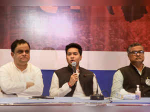 Agartala: Trinamool Congress (TMC) General Secretary Abhishek Banerjee addresses...