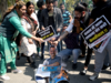 Youth Congress protests near Kejriwal residence over allegation of connection with Punjab separatist