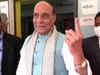 UP polls phase 4: Rajnath Singh casts vote in Lucknow, says BJP will win over 300 seats