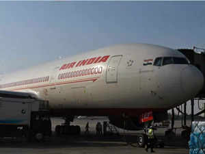 Air India plane from Ukraine to land at Delhi airport at night