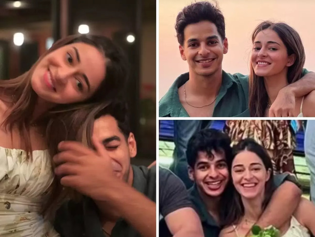 Are Ishaan Khatter And Ananya Panday Dating Couple S Together Pics From Shahid Kapoor S B Day Bash Go Viral The Economic Times