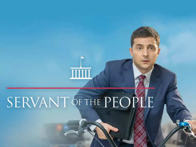 'Servant of the People' won the best feature series award at the Teletriumph Awards in Ukraine.