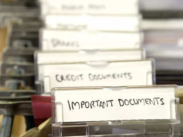 ​Fate of important documents