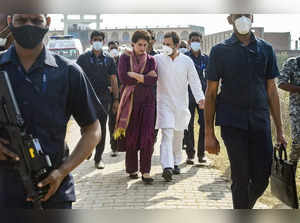 Amethi: AICC General Secretary Priyanka Gandhi Vadra and Congress leader Rahul G...