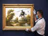Banksy's 'Vandalised Oil' artwork from singer Robbie Williams's collection fetches $5.9 mn at London auction