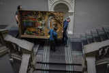 At Ukraine's largest art museum, a race to protect heritage